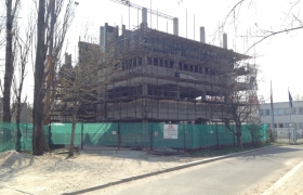 Stav stavby k 17.4.2013