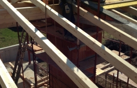 Z výstavby – Konštrukcia krovu