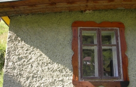Detail pôvodného okna